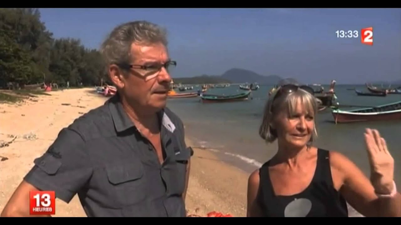 Retraités du bout du monde 4/5 - France 2 JT 13h - Retraite en Thaïlande