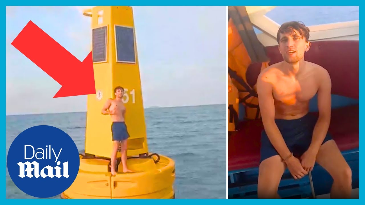 'Drunk' British man rescued from buoy in Thai sea