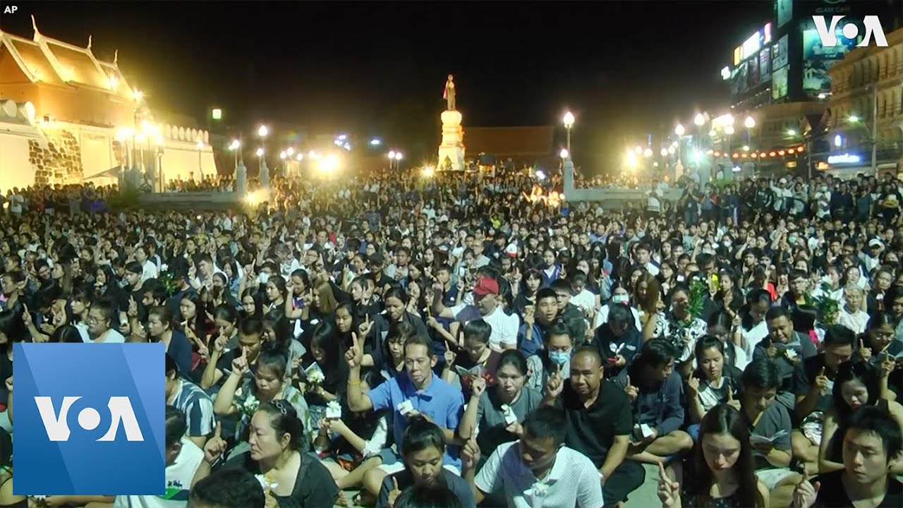 Hundreds Gather in Vigil for Thailand Shooting Victims