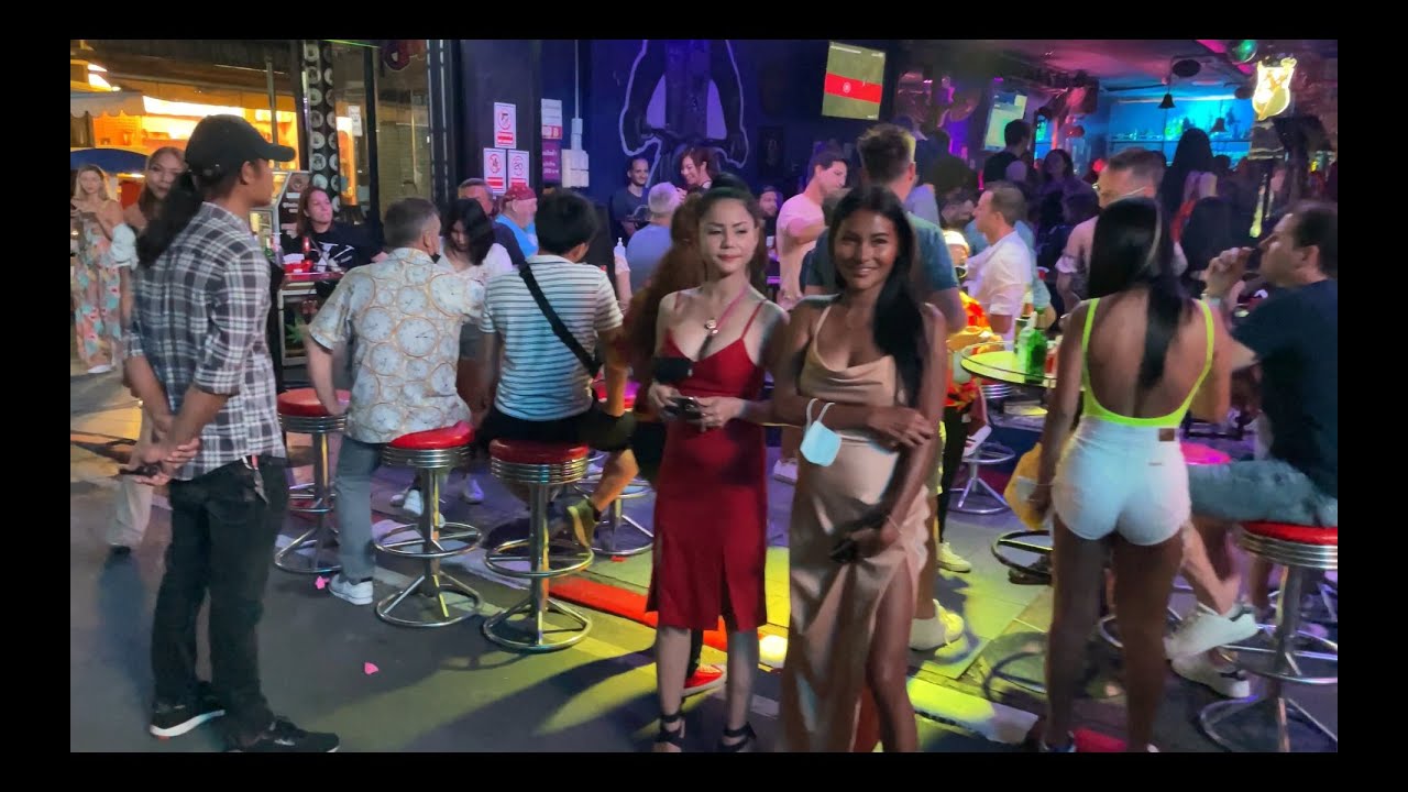 New Year's Eve 2022 at Bangla Road, Patong Beach, Phuket