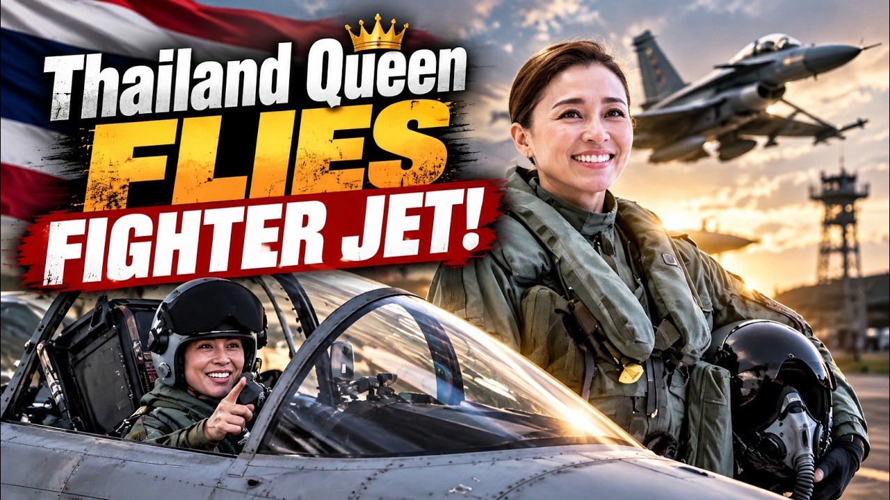 Thailand’s Queen Suthida Flies Gripen Fighter Solo For First Time | Cockpit Video | World News