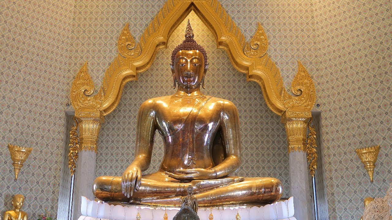 Bangkok: Wat Traimit - Golden Buddha