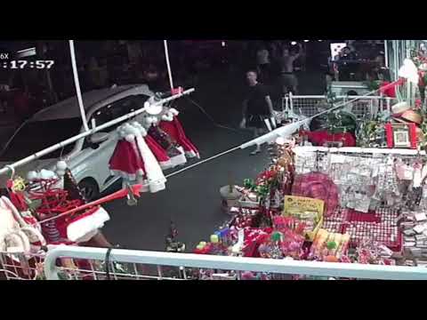 Tourist Fireworks Incident in soi Buakaow Pattaya