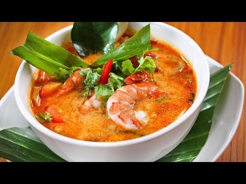 Recette Tom Yam Koung (ต้มยำกุ้ง) -  Soupe Thaïe aux crevettes