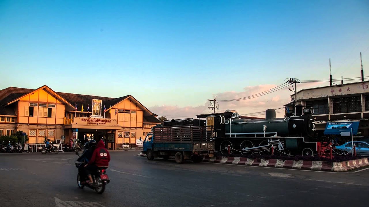 Phitsanulok City 2014 , Thailand : Time - Lapse HD