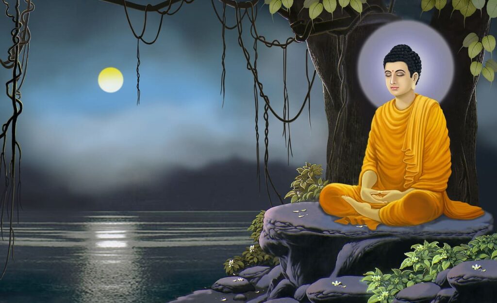 La vie et l'enseignement du Bouddha Siddharta Gautama