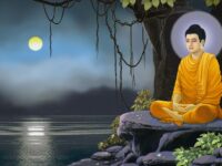 les quatre rencontres de bouddha