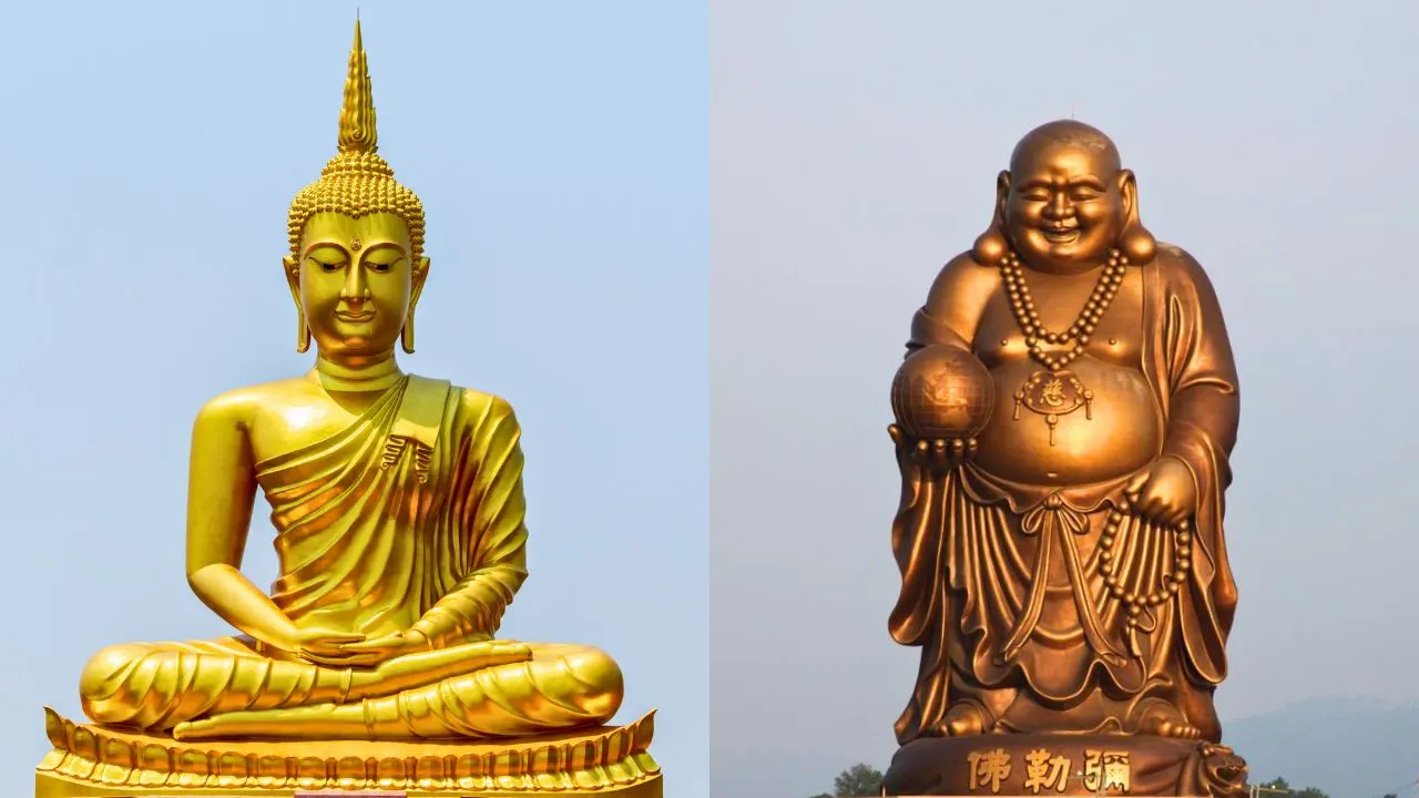 Pourquoi Bouddha est-il parfois représenté gros et parfois mince ?