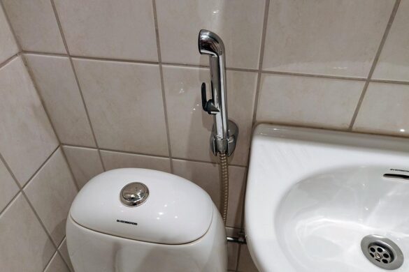 Comment utiliser des WC sans papier toilette, avec juste de l&rsquo;eau pour se nettoyer
