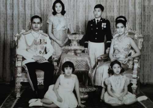 La famille royale de Thaïlande