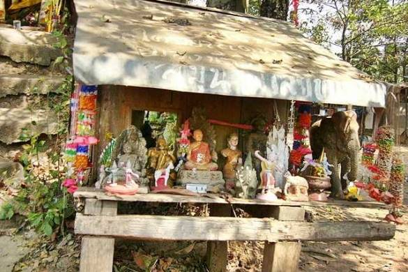 Les maison aux esprits en Thaïlande, pour garder les bons et chasser les mauvais