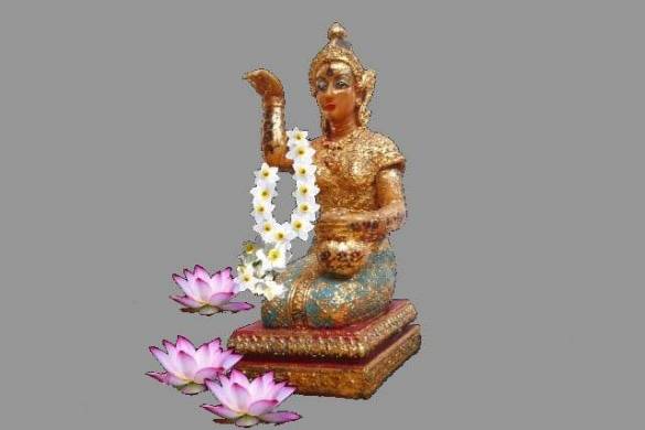 Nang Kwak et les figurines pour attirer la Fortune