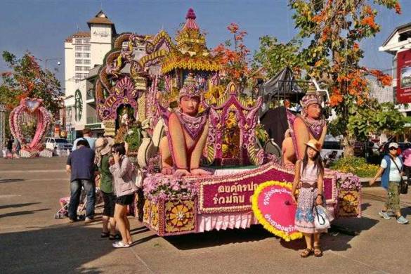 Festival des fleurs de Chiang Mai : dates, programme et conseils pratiques