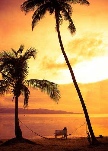 Levé de soleil sur Koh Pha Ngan Levé de soleil sur Koh Pha Ngan