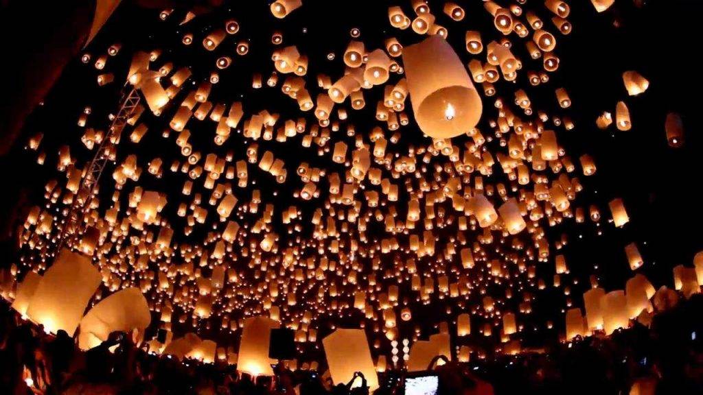 Loy Kratong, La fête des Lumières