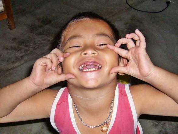 Enfants de Thaïlande 4 sourire de Thaïlande