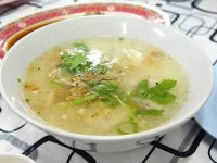 Khao tom, soupe de riz thaïlandaise