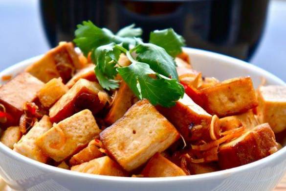 Tofu frit à la citronnelle : la recette