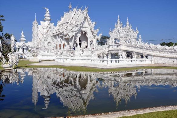 Le Wat Rong Khun, temple blanc de Chiang Rai (The White Temple)