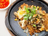 Блинчик с мидиями (хой тот), рецепт 4 Блины с мидиями: рецепт