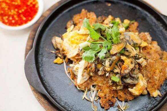 Crêpe aux moules (hoy tot), la recette