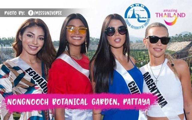 Miss Univers Jardin botanique Pattaya
