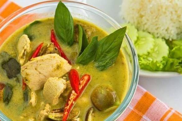 Curry vert thaïlandais au lait de coco : la recette