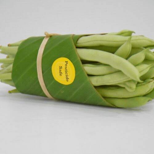 Les feuilles de bananier remplacent l'emballage plastique