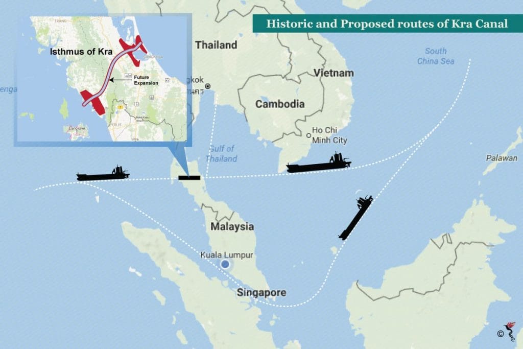 La Thaïlande prend du recul par rapport au projet du canal de Kra