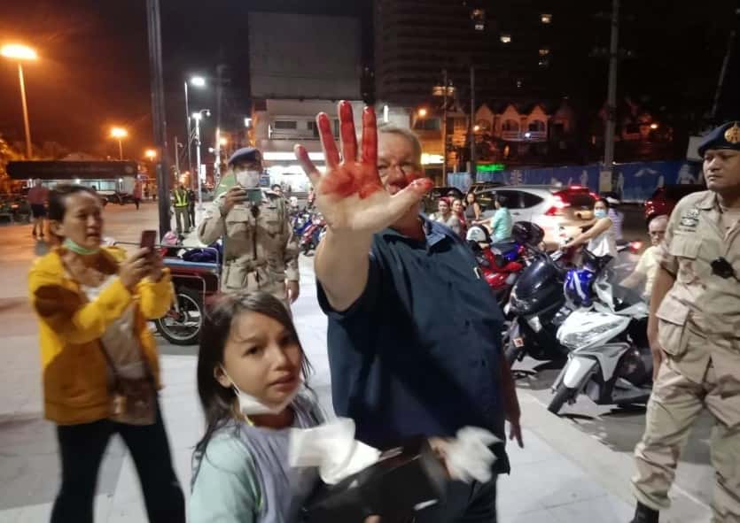 Russe agressé à Pattaya