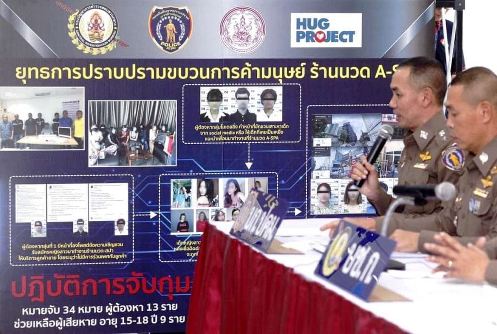 Neuf adolescentes sauvées d'un réseau de prostitution en Thaïlande