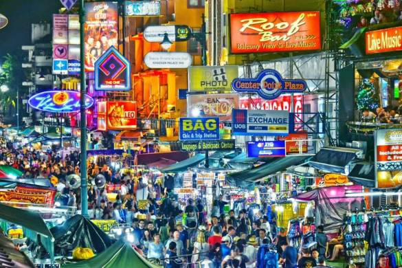 Comment Khao San road à Bangkok est passée d&rsquo;un marché de riz au quartier de routard le plus célèbre du monde