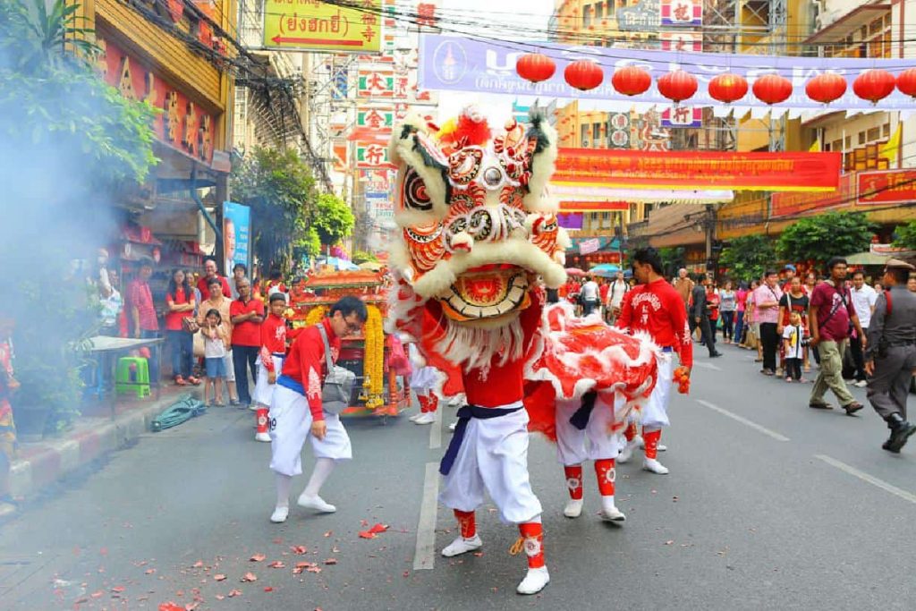 Nouvel An chinois en Thaïlande