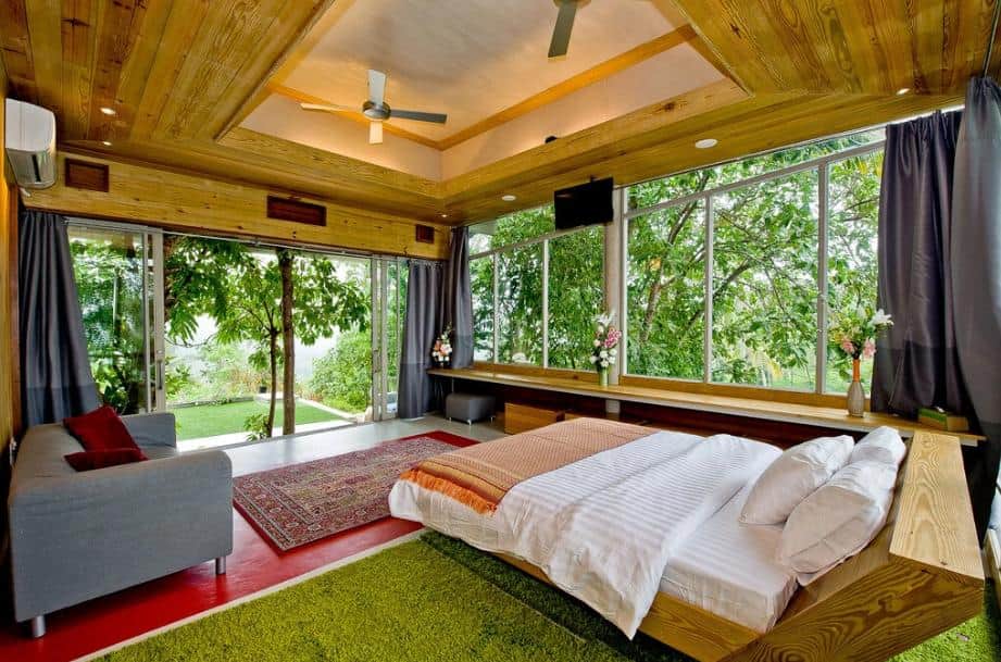 Chambre de la maison de luxe à Kho Samui