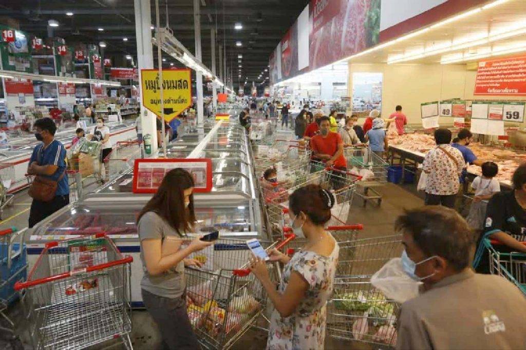 Supermarche en Thailande