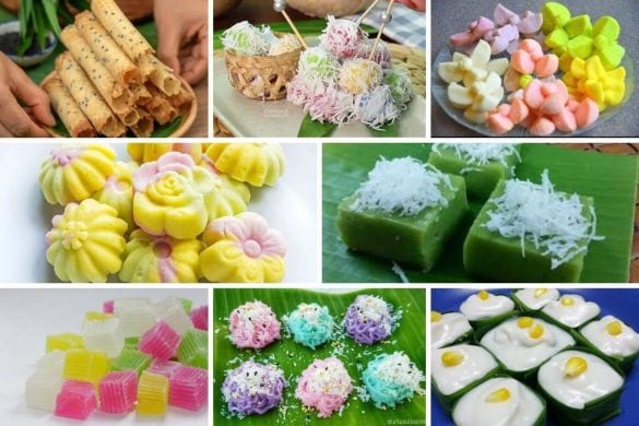 8 desserts de Thaïlande consommés lors du Nouvel An