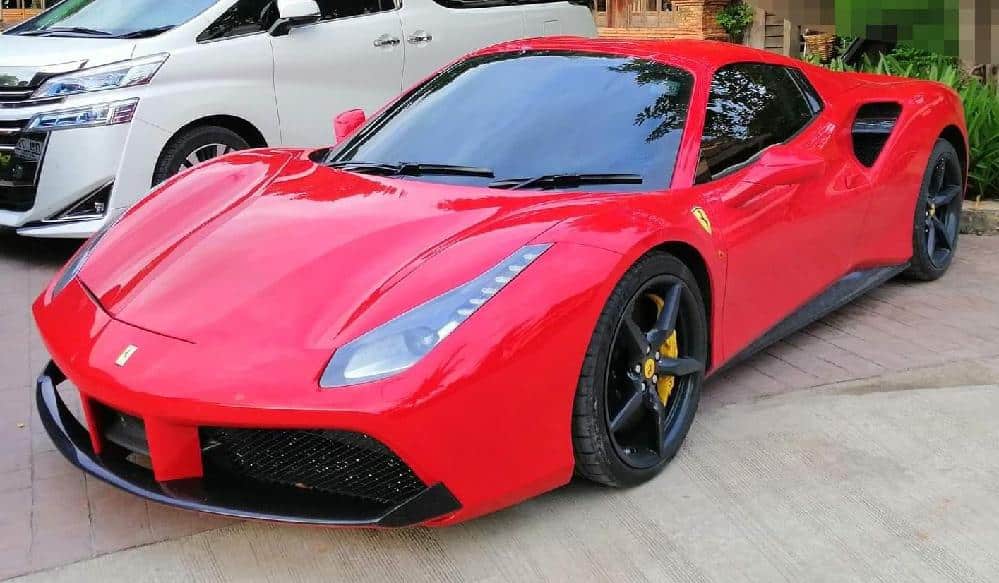 The “Joe Ferrari” affair sheds light on police corruption in Thailand 4 Luxury car of the corrupt police officer