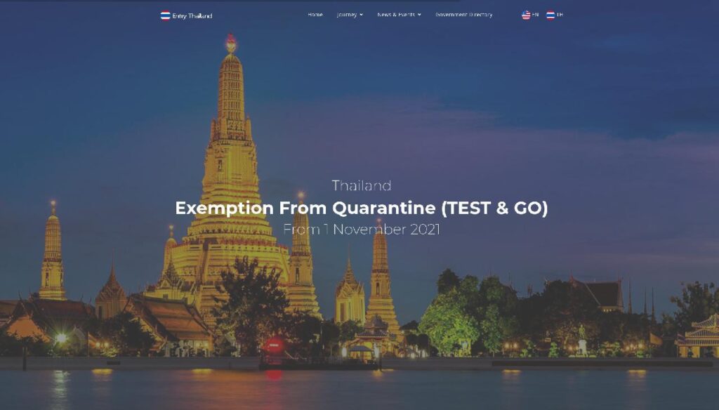 La Thaïlande lance un nouveau site web pour aider les voyageurs
