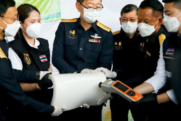 897 kilos de méthamphétamine à destination de Taïwan saisi en Thaïlande