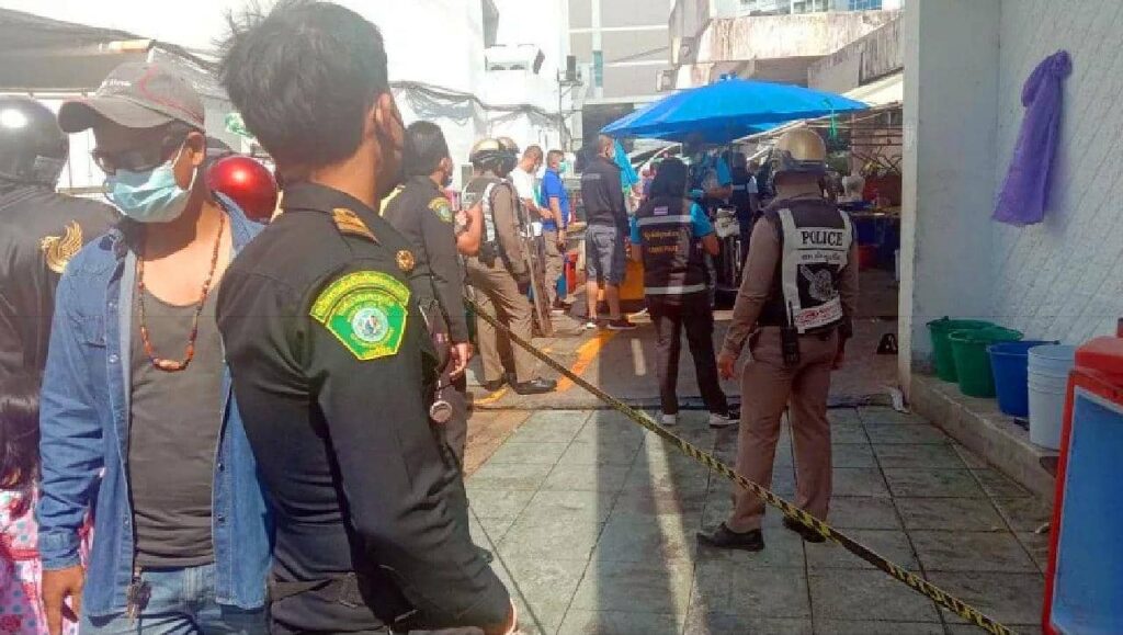 A shooting at a Phuket market left 2 dead and 3 injured