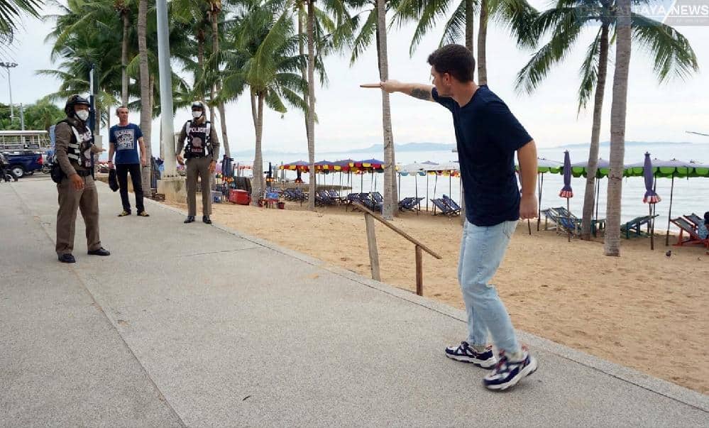 Exercice police Pattaya