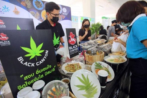 L&rsquo;avenir des vendeurs de cannabis sur la sellette en Thaïlande