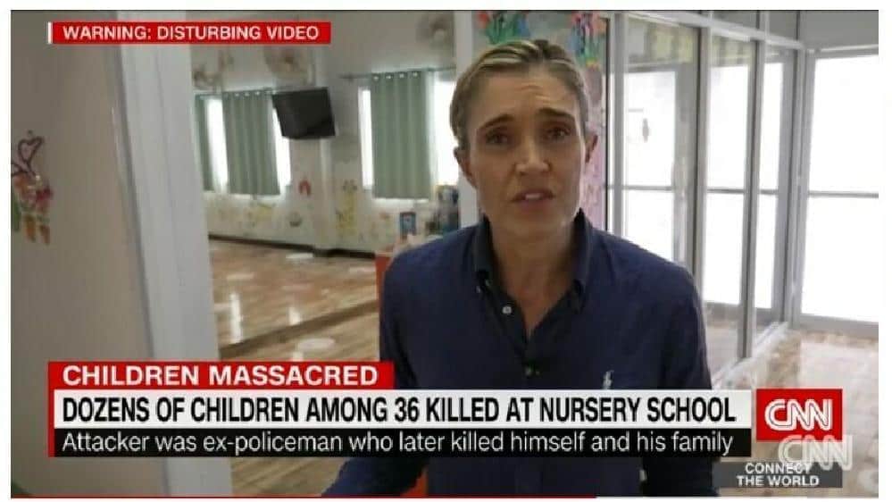 Reportage de CNN dans la garderie