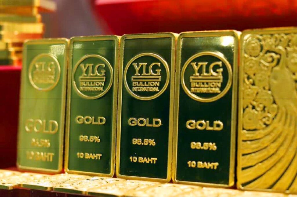 Lingots d'or de Thaïlande