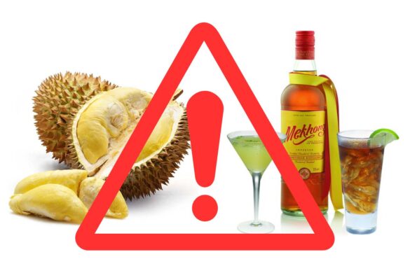 Alcool + durian : un mélange mortel normalement bien connu en Thaïlande