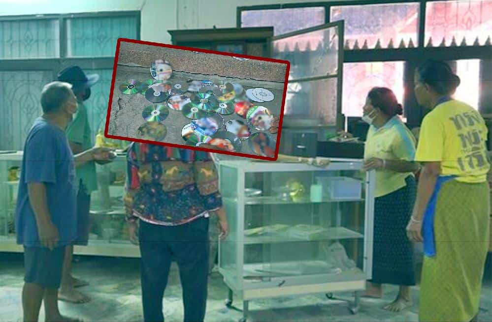 Des centaines de DVD pornographiques découverts dans les appartements d'un ancien abbé de temple