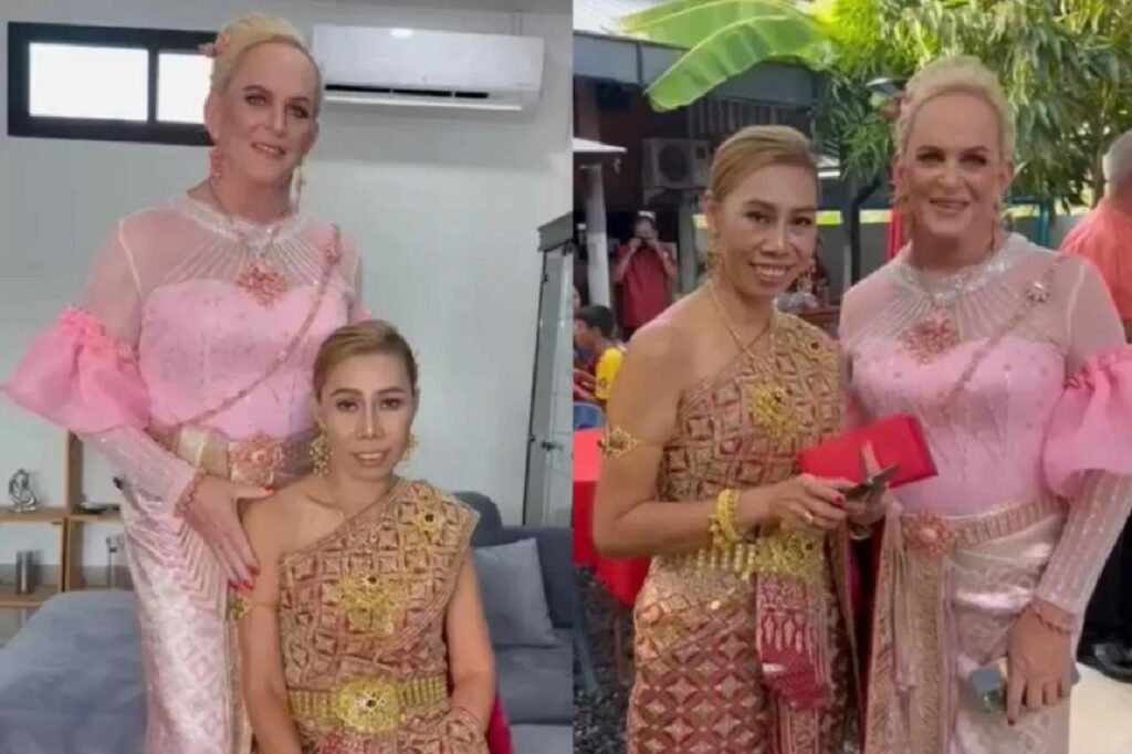 Une transsexuelle américaine épouse une Thaïlandaise