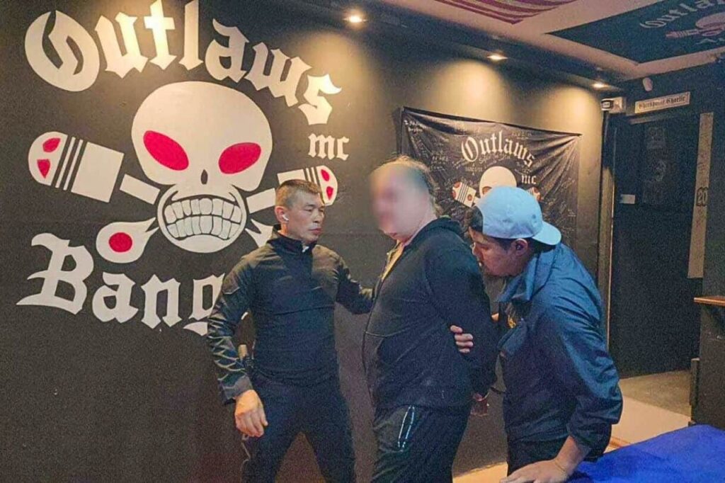 Arrestation allemand Bangkok