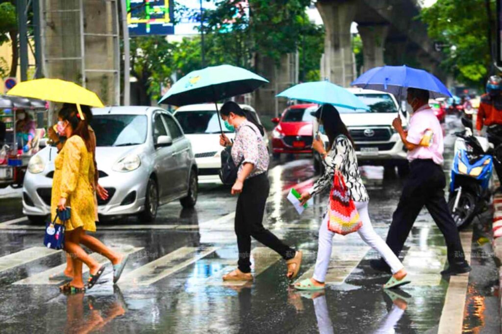 De fortes pluies à venir en Thaïlande, mais moins qu'en 2023