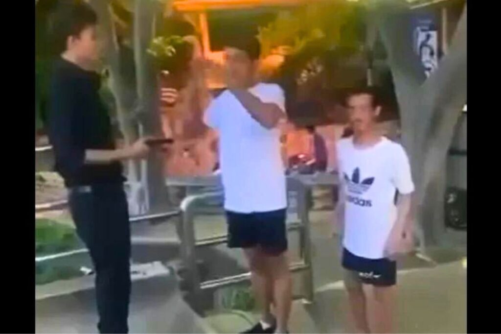 Un homme armé menace des touristes à Pattaya en Thaïlande